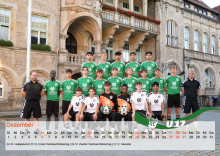 Auszug aus demn Jahreskalender der Fußballjugend für 2026