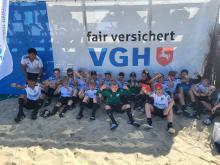 Die junge U-14 beim Cuxhavener Beachsoccer-Cup 2022