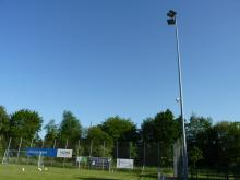 Neu LED-Lampen am A-Platz Kornmasch