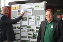 Uwe Gaßmann und Christian Niemann bei der Vorstellung des VfL-Projektes