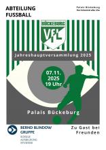 Einladung JHV Fußball 2025