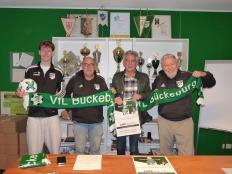 V.l.n.r.:Lennart Schulz,Wilfried Rösch, Dieter Meier u. Wolfgang Keusch