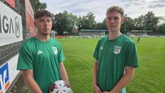 Gehfußball- Projekt der Bufdis Max Pöhler und Lennart Schulz