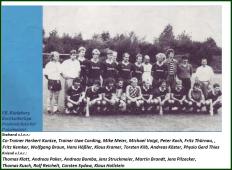 Mannschaft des VfL vor 25 Jahren Niedersächsischer Pokalsieger und Teilnehmer am DFB-Pokal 1989