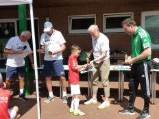 Abschließende Siegerehrung incl. Pokal und Gutscheine