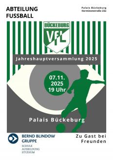 Einladung JHV Fußball 2025