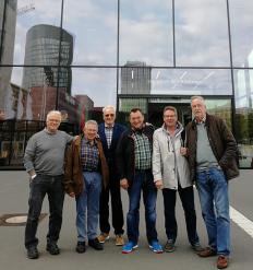Die VfL-Delegation in Dortmund